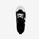 Canvas kinder sneakers zwart wit