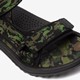 Jongens sandalen met camouflageprint