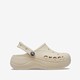 Baya Platform Clog dames klompen beige