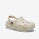 Baya Platform Clog dames klompen beige