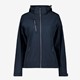 Dames softshell jas blauw