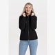 Dames softshell jas zwart