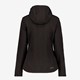 Dames softshell jas zwart