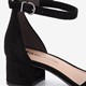 Dames sandalen met hak zwart