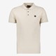 Heren polo beige