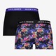Heren boxershorts 2 pack bloemenprint