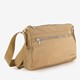 Dames schoudertas beige