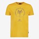 Heren T-shirt met opdruk geel