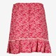 Dames rok met print en glitters rood