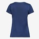 Dames T-shirt met tekstopdruk blauw