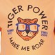 Jongens T-shirt met tijger oranje