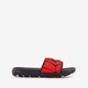 Jongens badslippers zwart rood