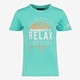 TwoDay jongens T-shirt met opdruk blauw