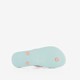 Meisjes teenslippers blauw roze