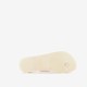 Dames teenslippers beige met steentjes