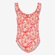Meisjes badpak met print roze