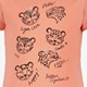Meisjes T-shirt met panters roze