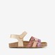 Leren meisjes sandalen lichtroze