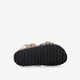 Kinder bio sandalen met panterprint