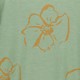 Dames T-shirt met bloemenprint groen