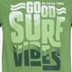 Jongens T-shirt met opdruk groen