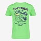 Jongens T-shirt met backprint groen