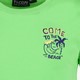 Jongens T-shirt met backprint groen