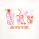 Meisjes T-shirt met print wit