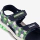 Jongens sandalen met lichtjes blauw