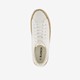 Dames sneakers met jute zool wit