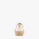 Dames sneakers met jute zool beige goud