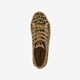 Dames sneakers met jute en panterprint