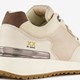 Dames sneakers wit beige