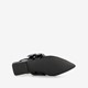 Dames slingbacks met gespen zwart