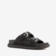 Blue Box dames slippers zwart