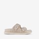 Dames slippers beige