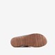 Dames slippers met sleehak blauw