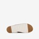 Leren dames slippers beige