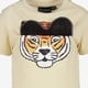 Jongens T-shirt met tijger beige