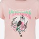 Meisjes T-shirt met vogel roze