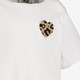 Meisjes T-shirt met wijde mouwen wit