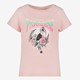 TwoDay meisjes T-shirt met vogel roze