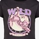 Meisjes T-shirt met kat zwart