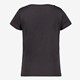 Meisjes T-shirt met kat zwart