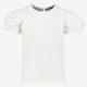 MyWay meisjes broderie shirt met pofmouwen wit