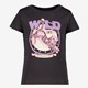 TwoDay meisjes T-shirt met kat zwart