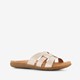 Dames slippers goudkleurig