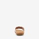 Dames slippers goudkleurig