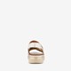 Dames sandalen goud beige