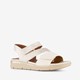 Dames sandalen goud beige